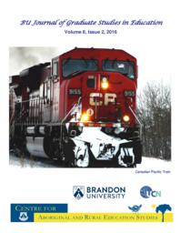 BU Journal of Graduate Studies in Education (2016) Vol. 8, No. 2: 